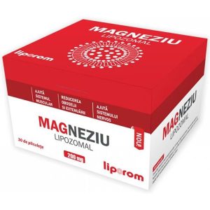 Magneziu Lipozomal 200mg Liporom 30 plicuri