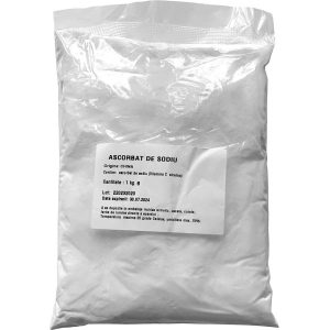 Vitamina C alcalină (ascorbat de sodiu) 1 kg