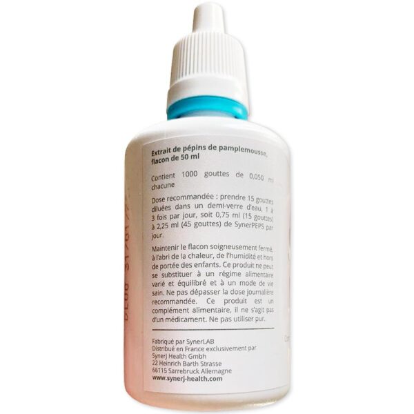 Extract din semințe de grapefruit SynerPEPS 50 ml - imagine 2