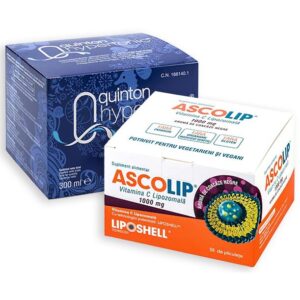 Pachet Ofertă QUINTON Hipertonic + ASCOLIP coacăze (-10%)