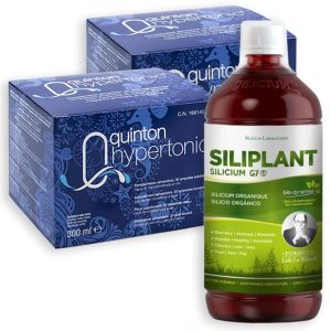 Pachet Ofertă 2 x QUINTON Hipertonic + G7 Siliplant