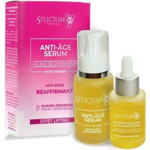 Silicium Anti-age - Ser antirid 50ml și Elixir regenerator 20ml
