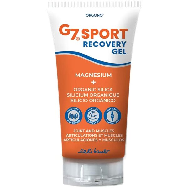 Orgono G7 Sport Recovery Gel cu siliciu organic și magneziu 150 ml