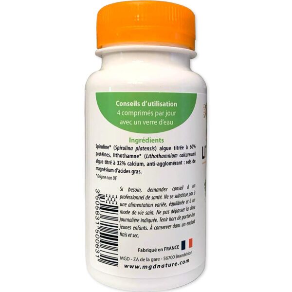 SPIRULINĂ și LITHOTHAMNE MGD 150 c. - imagine 3