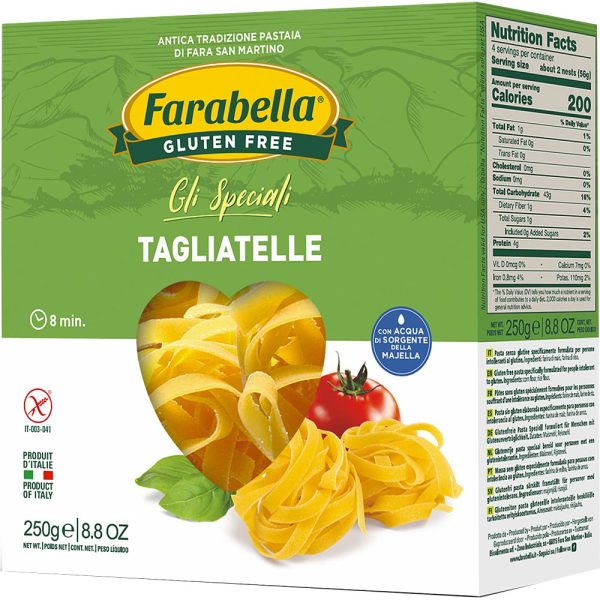 Tagliatelle Paste fără gluten Farabella 250 g